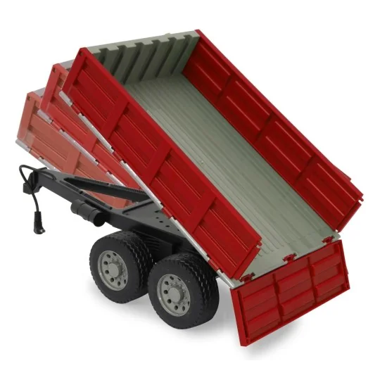 Benne basculante rouge pour tracteur RC 1/16 Jamara 413108 - 3 413108-Benne basculante rouge pour tracteur RC 1/16 - 413108