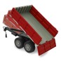413108-Red Tipper for RC Tractor 1/16
