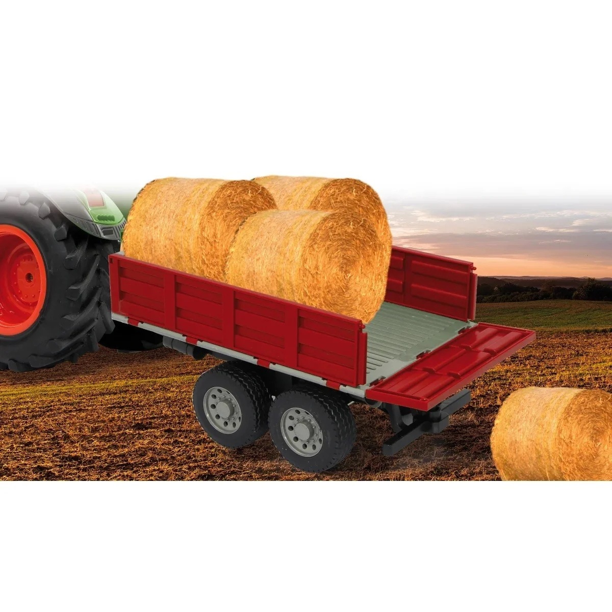 Benne basculante rouge pour tracteur RC 1/16 Jamara 413108 - 6