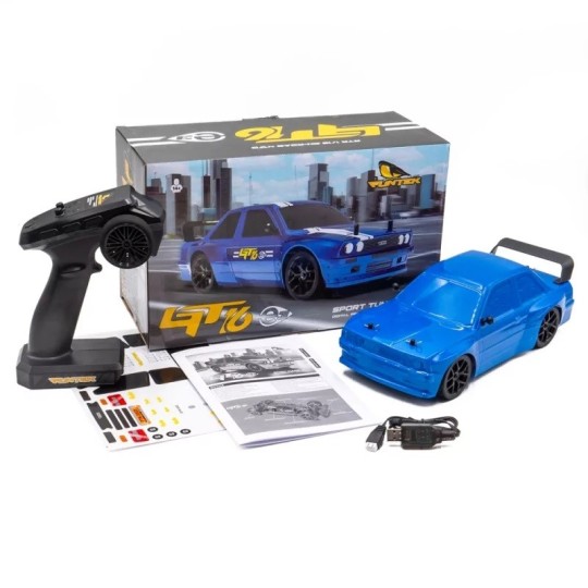 FTK-GT16E-Voiture de tourisme GT16E 1/16 4WD RTR Funtek