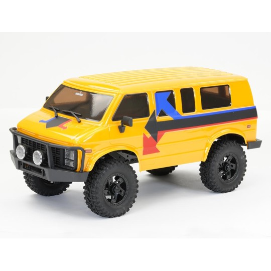 FTX5483MY-Carwler Outback Mini EVO XP Van Trail Yellow 1/18 RTR FTX