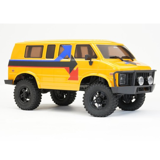 FTX5483MY-Carwler Outback Mini EVO XP Van Trail Jaune 1/18 RTR FTX