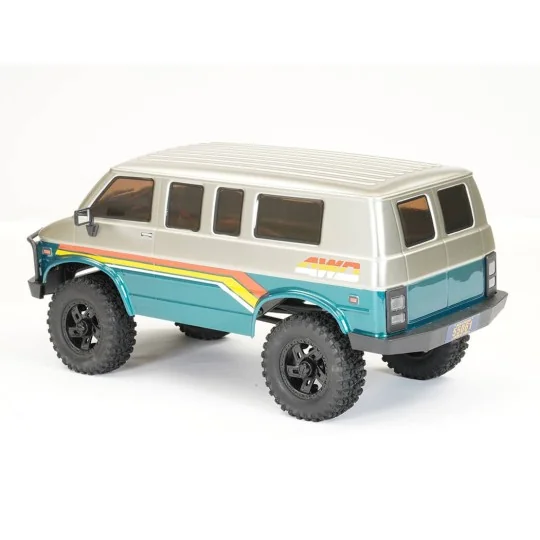 FTX5483MG-Carwler Outback Mini EVO XP Van Trail Gris métal 1/18 RTR FTX - FTX5483MG