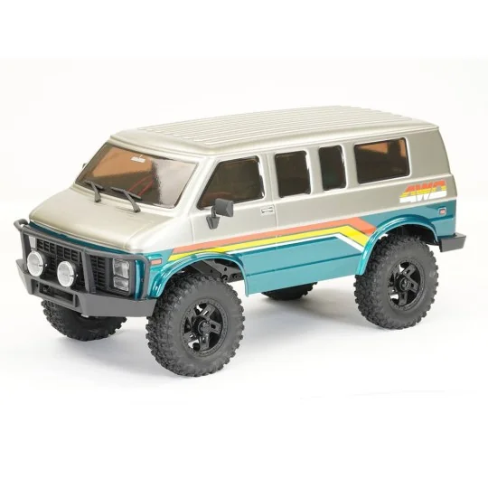 FTX5483MG-Carwler Outback Mini EVO XP Van Trail Gris métal 1/18 RTR FTX - FTX5483MG