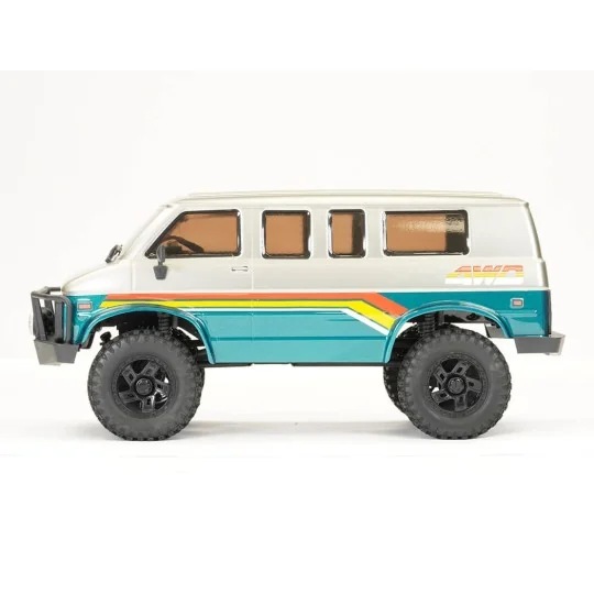 FTX5483MG-Carwler Outback Mini EVO XP Van Trail Gris métal 1/18 RTR FTX