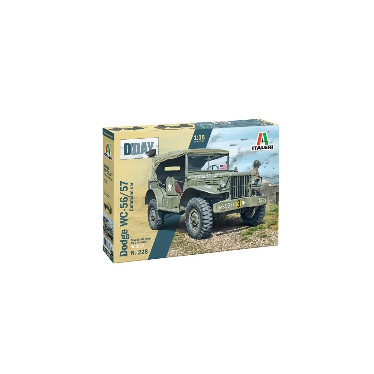 Dodge WC-56/57 1/35 Italeri Italeri I228 - 2 Dodge WC-56/57 1/35 Italeri Italeri I228 - 2