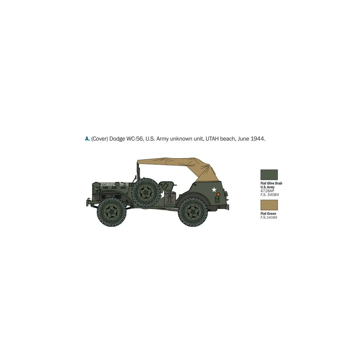 Dodge WC-56/57 1/35 Italeri Italeri I228 - 4 Dodge WC-56/57 1/35 Italeri Italeri I228 - 4
