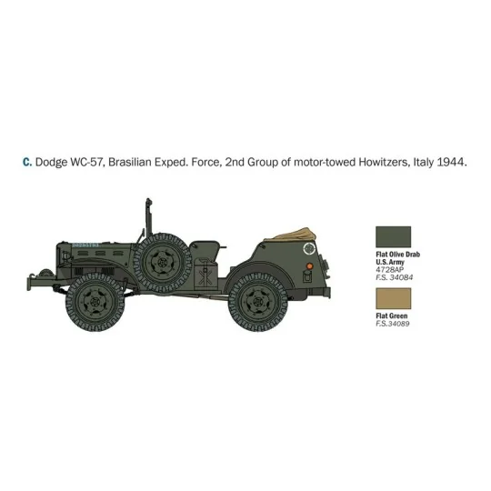 I228-Dodge WC-56/57 1/35 Italeri - I228