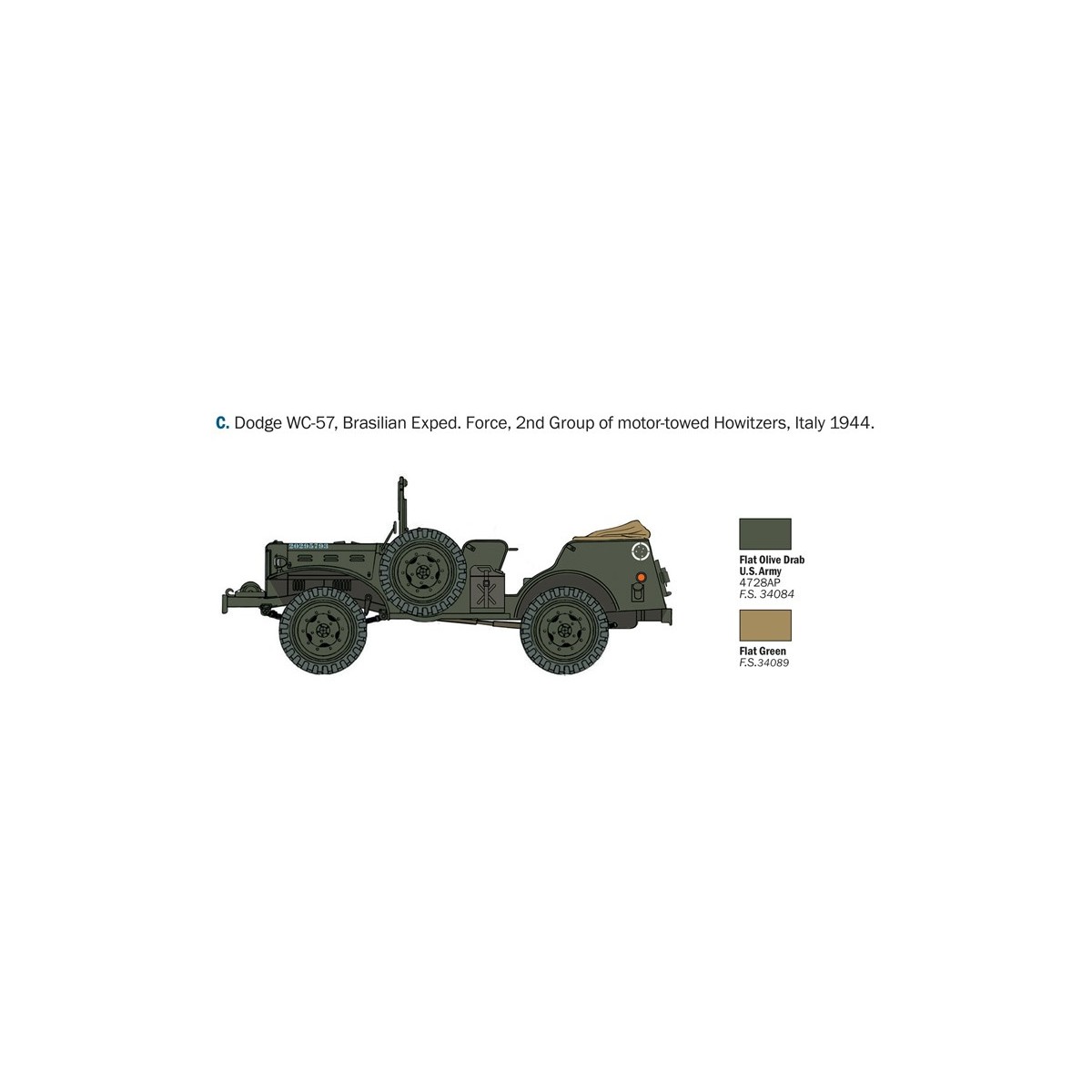 copy of Willys Jeep with soldiers 1/35 Italeri Italeri I228 - 6 copy of Willys Jeep with soldiers 1/35 Italeri Italeri I228 - 6