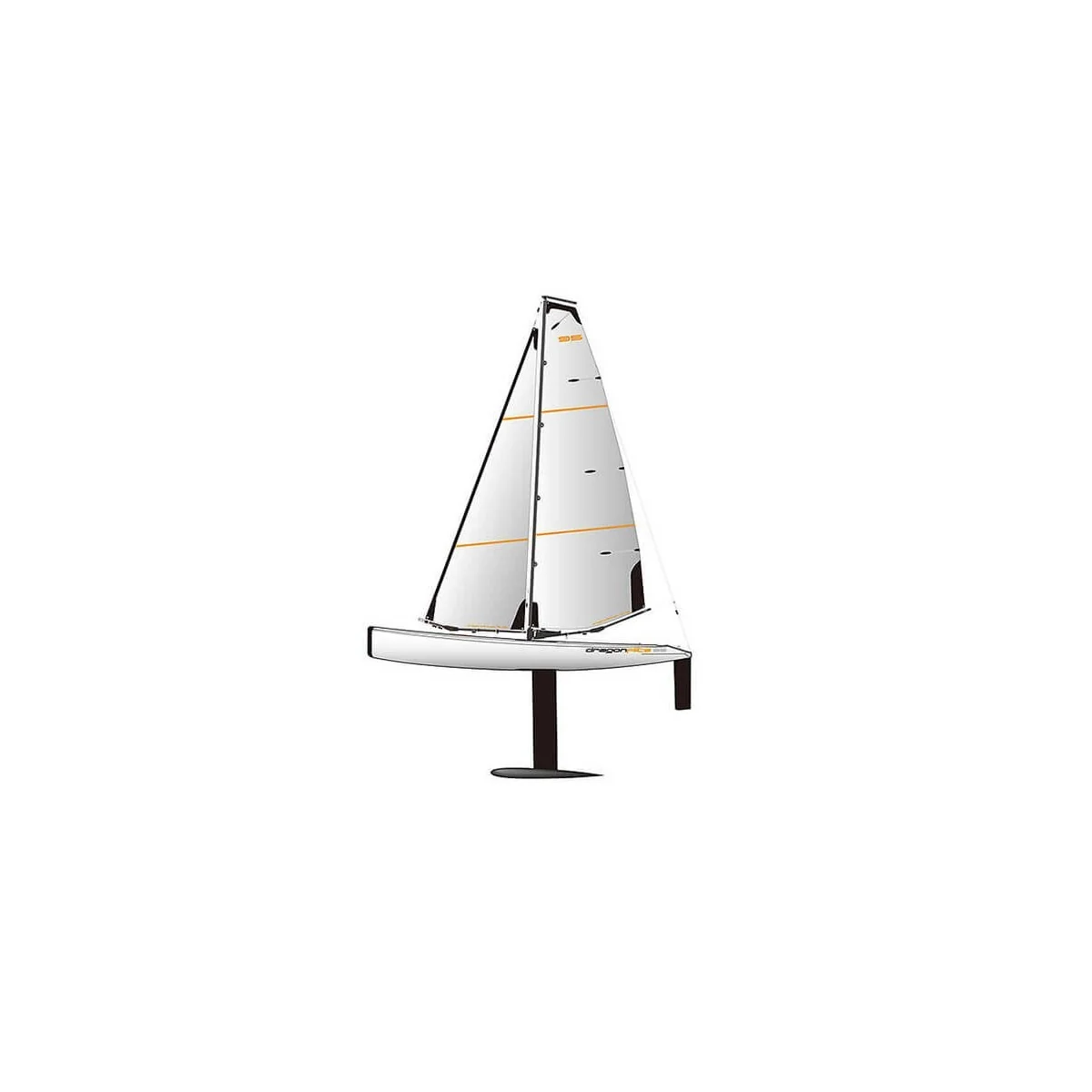 Dragon Flite 95 V2 DF95 RTR Joysway Sailboat Joysway 8811V2 - 1