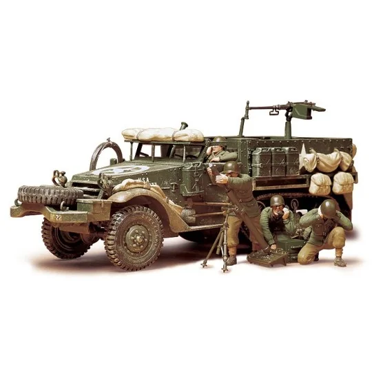 35083-M21 Half-Track US 81mm Mortar Carrier 1/35 Tamiya - 35083