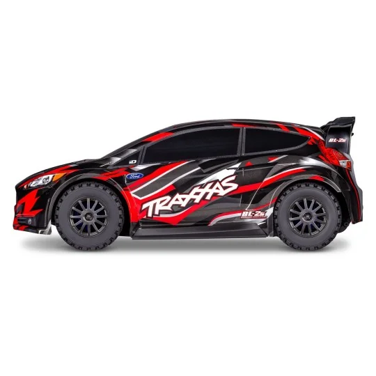 TRX-74154-4-Rally Ford Fiesta ST 4x4 BL-2S 1/10 RTR Traxxas - TRX-74154-4