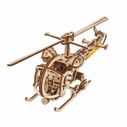 Mini hélicoptère Puzzle 3D bois UGEARS UGEARS UG-70225 - 1