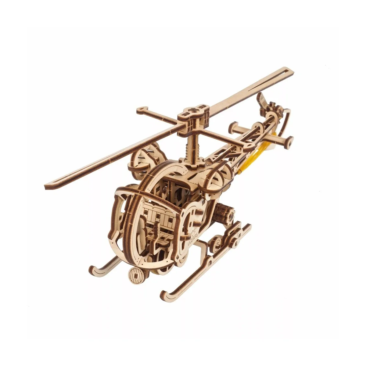 Mini Helicopter Puzzle 3D Wood UGEARS UGEARS UG-70225 - 1 Mini Helicopter Puzzle 3D Wood UGEARS UGEARS UG-70225 - 1