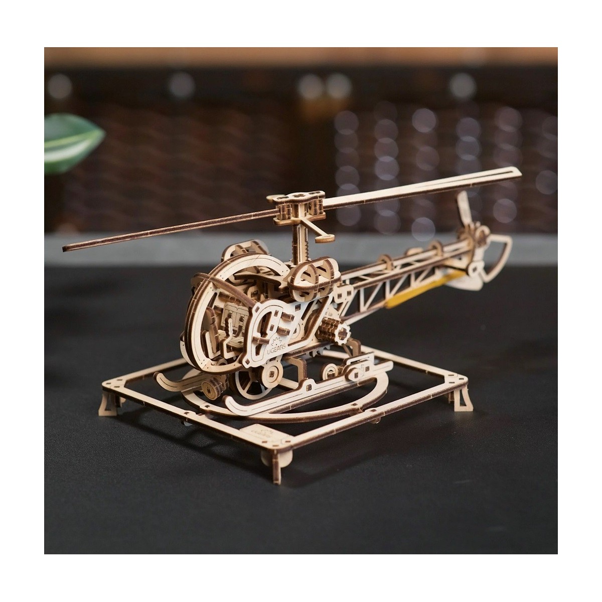 Mini Helicopter Puzzle 3D Wood UGEARS UGEARS UG-70225 - 6 Mini Helicopter Puzzle 3D Wood UGEARS UGEARS UG-70225 - 6