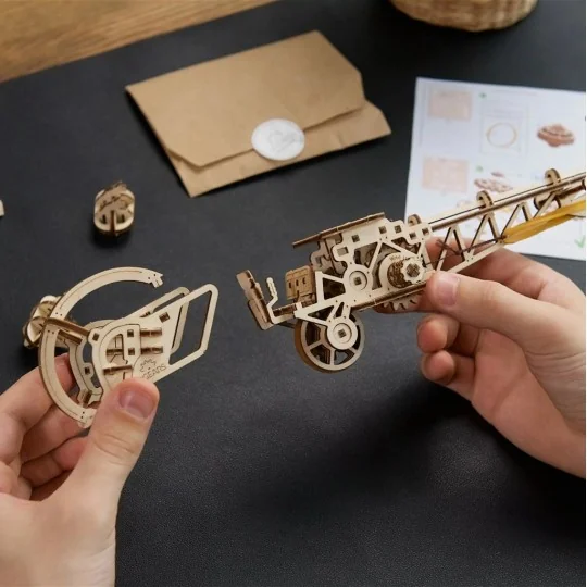 UG-70225-Mini hélicoptère Puzzle 3D bois UGEARS - UG-70225