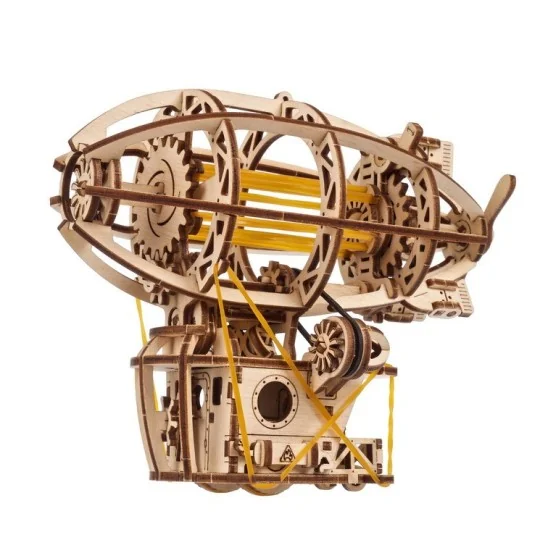 UG-70226-Steampunk Airship Airship Puzzle 3D Wood UGEARS
