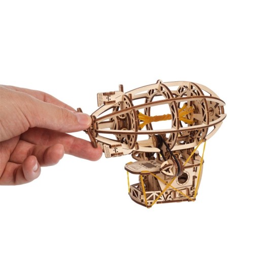 UG-70226-Steampunk Airship Dirigeable Puzzle 3D bois UGEARS