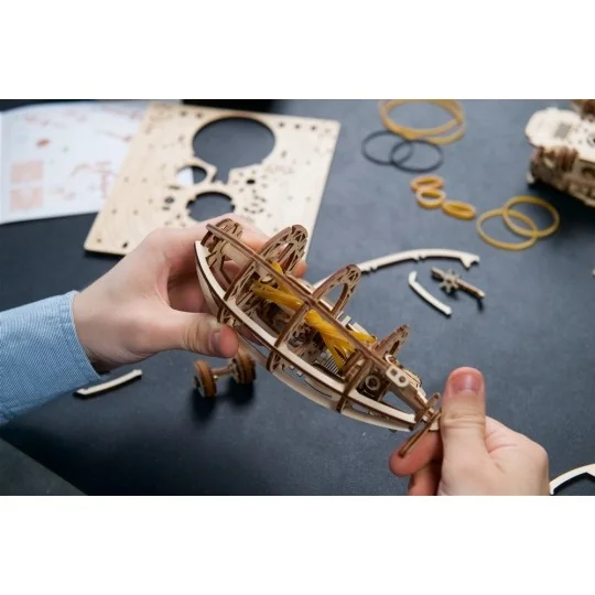 Steampunk Airship Dirigeable Puzzle 3D bois UGEARS UGEARS UG-70226 - 9 UG-70226-Steampunk Airship Dirigeable Puzzle 3D bois UGEARS - UG-70226