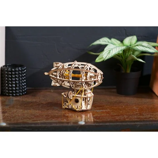 Steampunk Airship Airship Puzzle 3D Wood UGEARS UGEARS UG-70226 - 10 UG-70226-Steampunk Airship Airship Puzzle 3D Wood UGEARS - UG-70226
