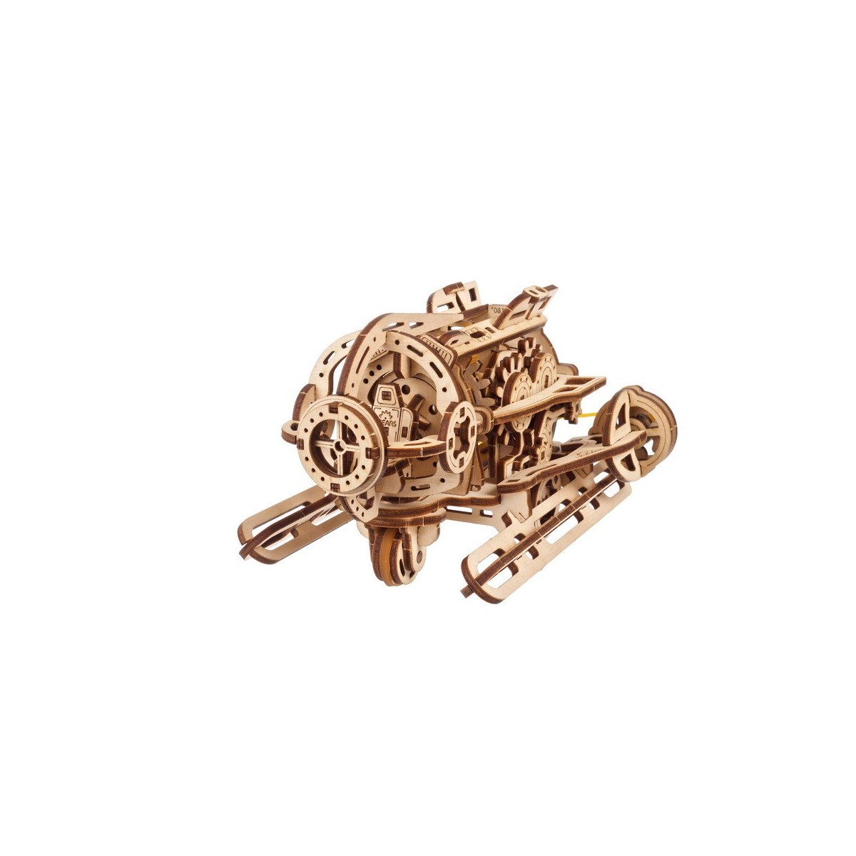 Sous-marin Steampunk Puzzle 3D bois UGEARS UGEARS UG-70229 - 5