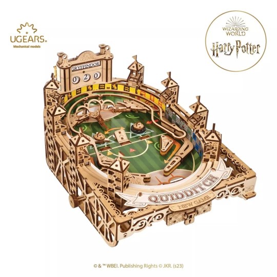 UG-70231-Quidditch Pinball Harry Potter Puzzle 3D Wood UGEARS
