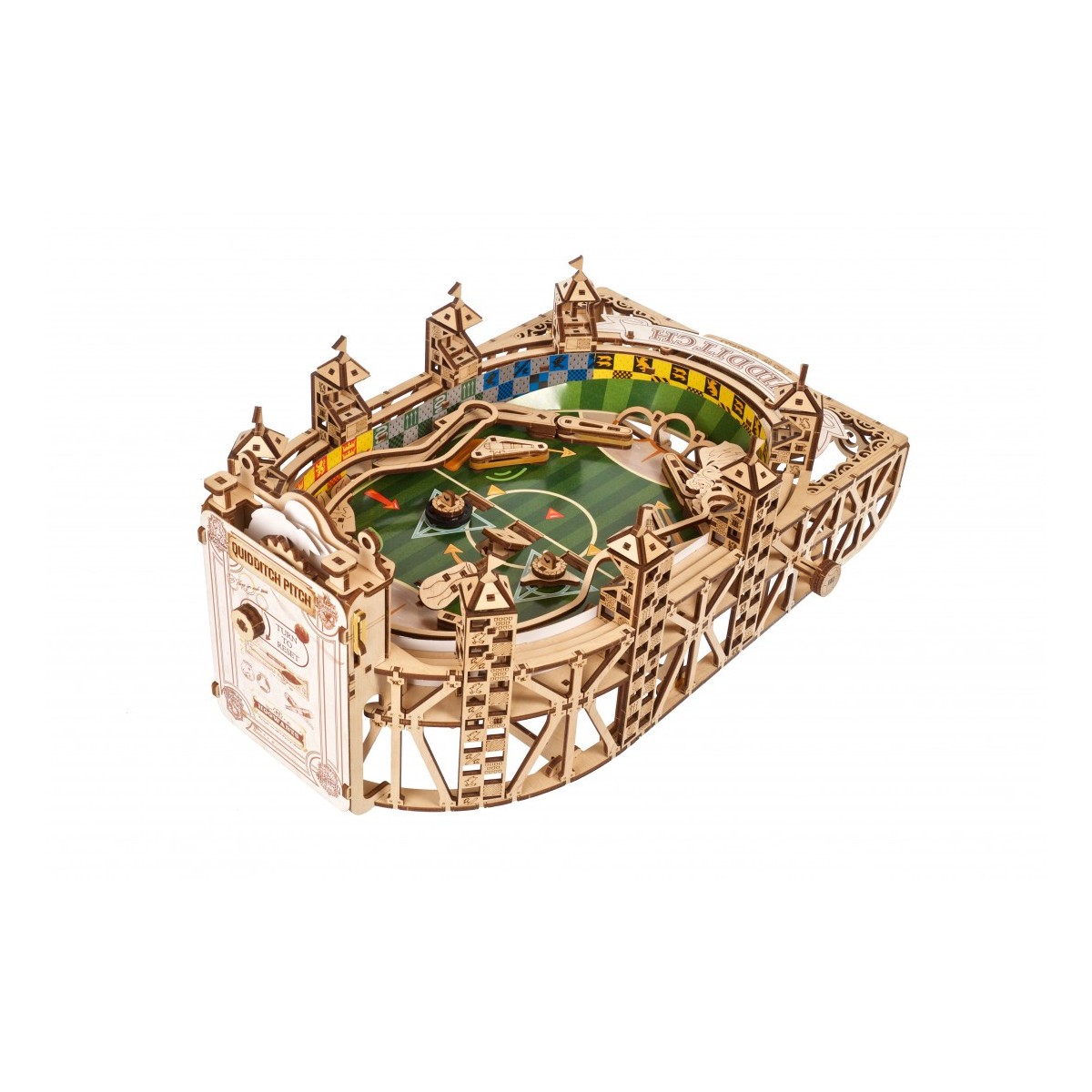 Quidditch Pinball Harry Potter Puzzle 3D Wood UGEARS UGEARS UG-70231 - 2