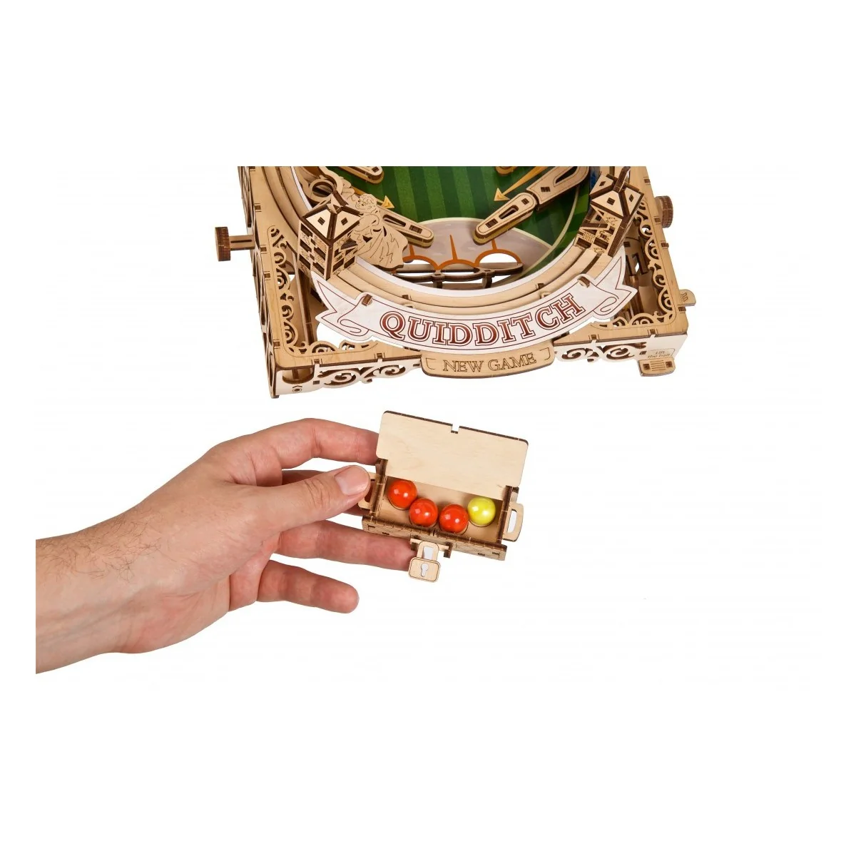 Quidditch Pinball Harry Potter Puzzle 3D Wood UGEARS UGEARS UG-70231 - 5 Quidditch Pinball Harry Potter Puzzle 3D Wood UGEARS UGEARS UG-70231 - 5
