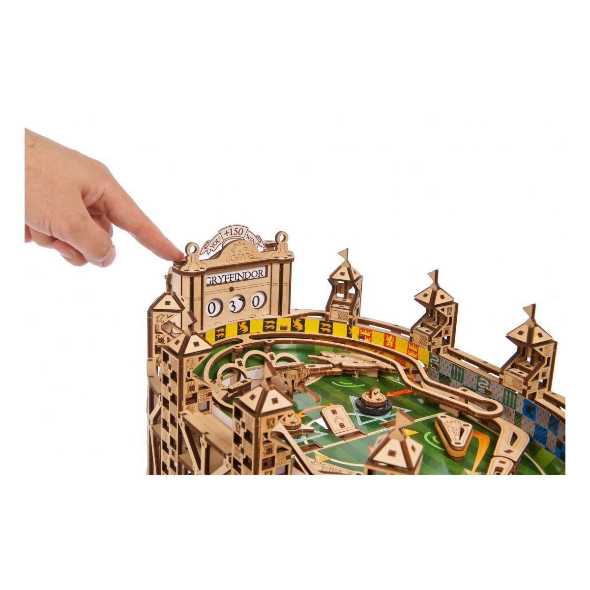 Quidditch Pinball Harry Potter Puzzle 3D Wood UGEARS UGEARS UG-70231 - 8