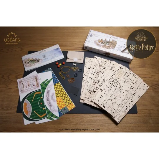 Flipper Quidditch Harry Potter Puzzle 3D bois UGEARS UGEARS UG-70231 - 9 UG-70231-Flipper Quidditch Harry Potter Puzzle 3D bois UGEARS - UG-70231