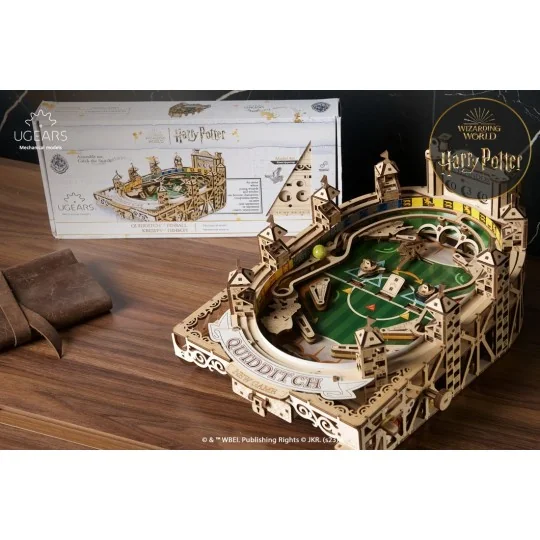 Quidditch Pinball Harry Potter Puzzle 3D Wood UGEARS UGEARS UG-70231 - 10 UG-70231-Quidditch Pinball Harry Potter Puzzle 3D Wood UGEARS - UG-70231