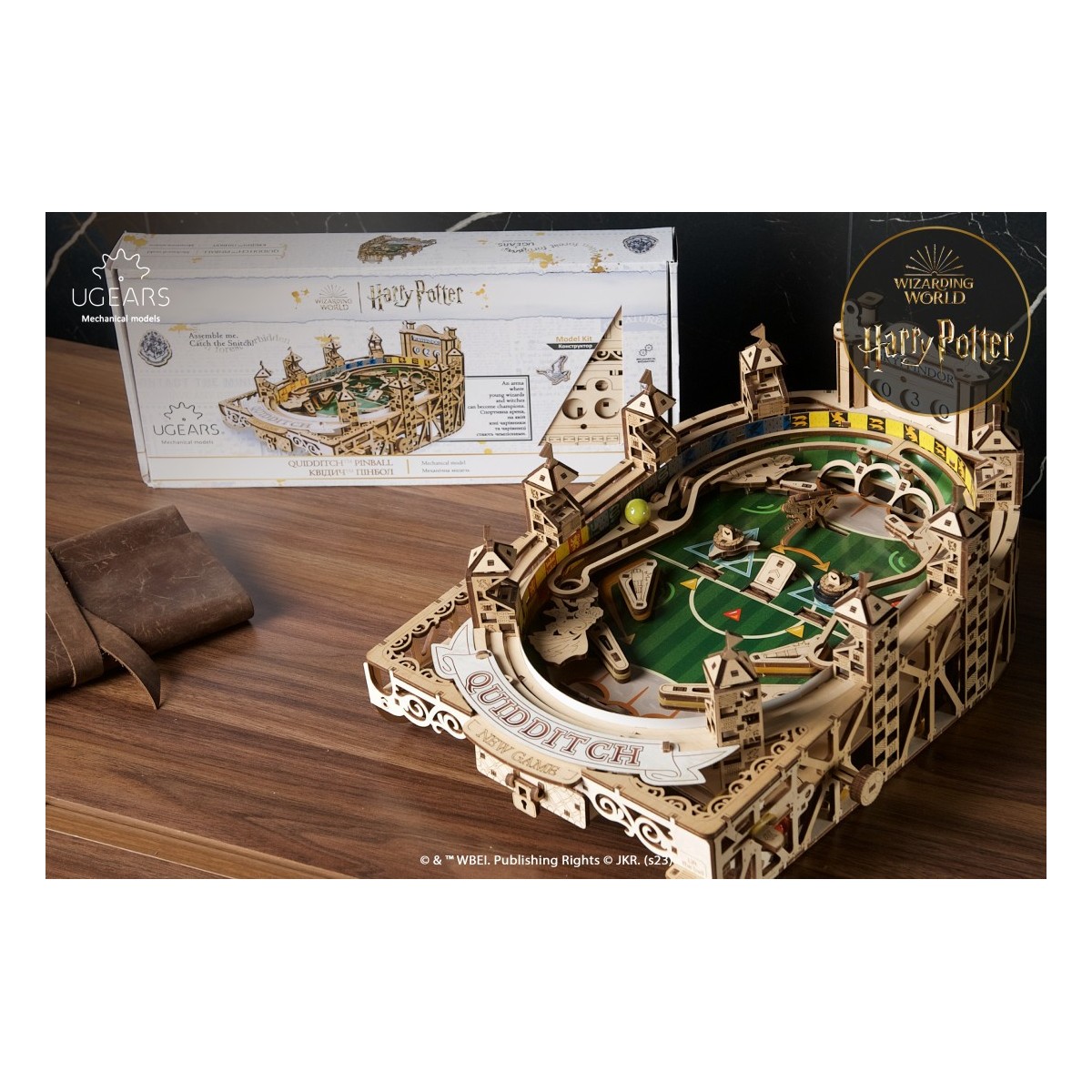 Quidditch Pinball Harry Potter Puzzle 3D Wood UGEARS UGEARS UG-70231 - 10