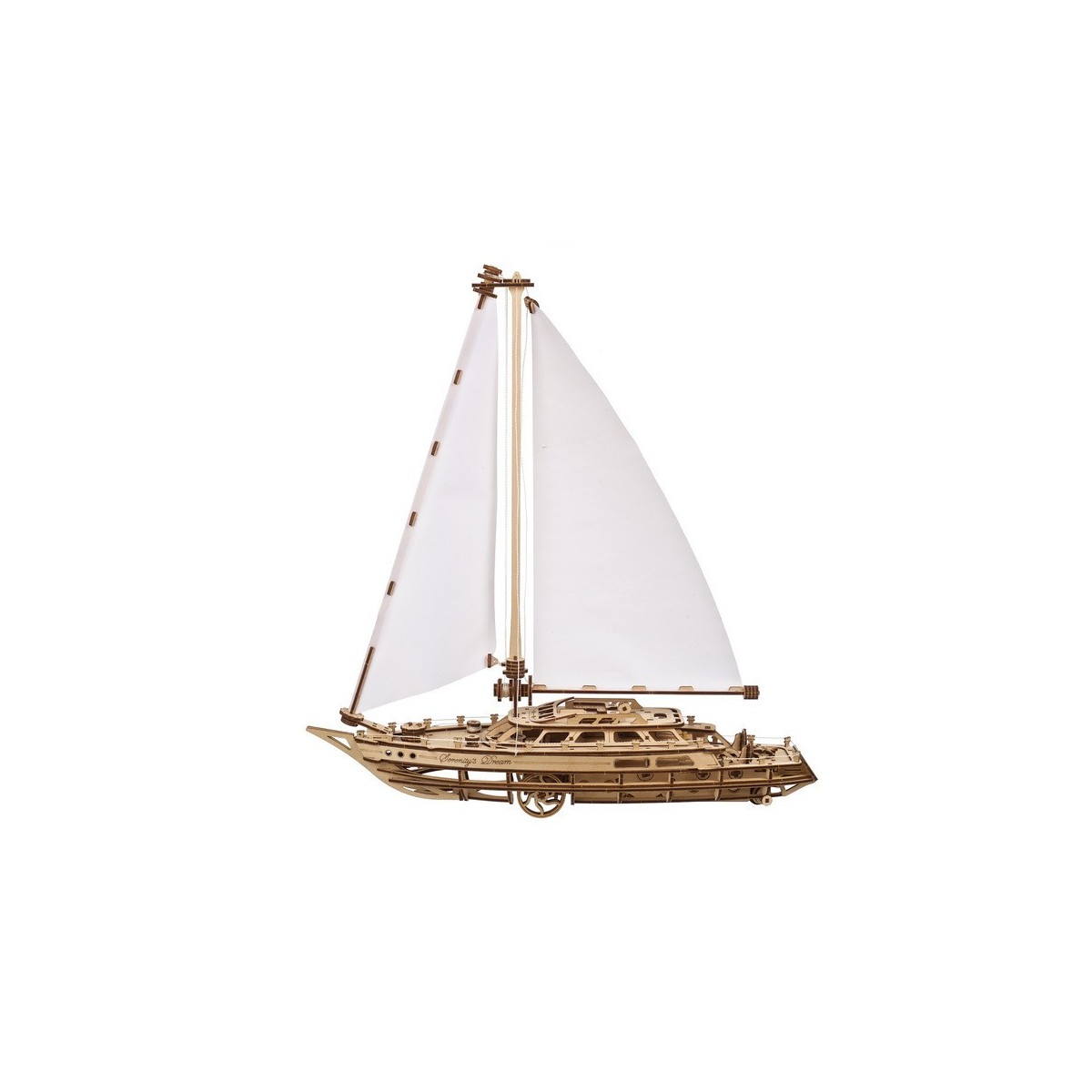 Bateau à voile Serenity's Dream Puzzle 3D bois UGEARS UGEARS UG-70224 - 2