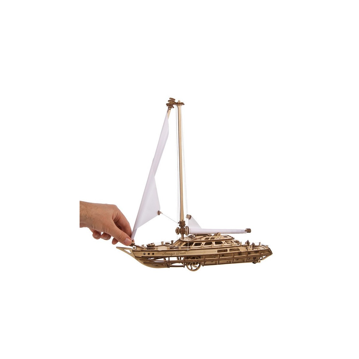 Serenity's Dream Wooden 3D Puzzle Sailing Boat UGEARS UGEARS UG-70224 - 6