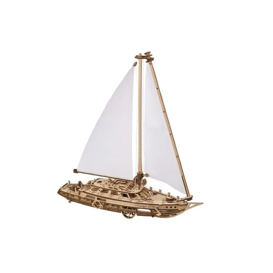 Bateau à voile Serenity's Dream Puzzle 3D bois UGEARS UGEARS UG-70224 - 7 UG-70224-Bateau à voile Serenity's Dream Puzzle 3D bois UGEARS - UG-70224
