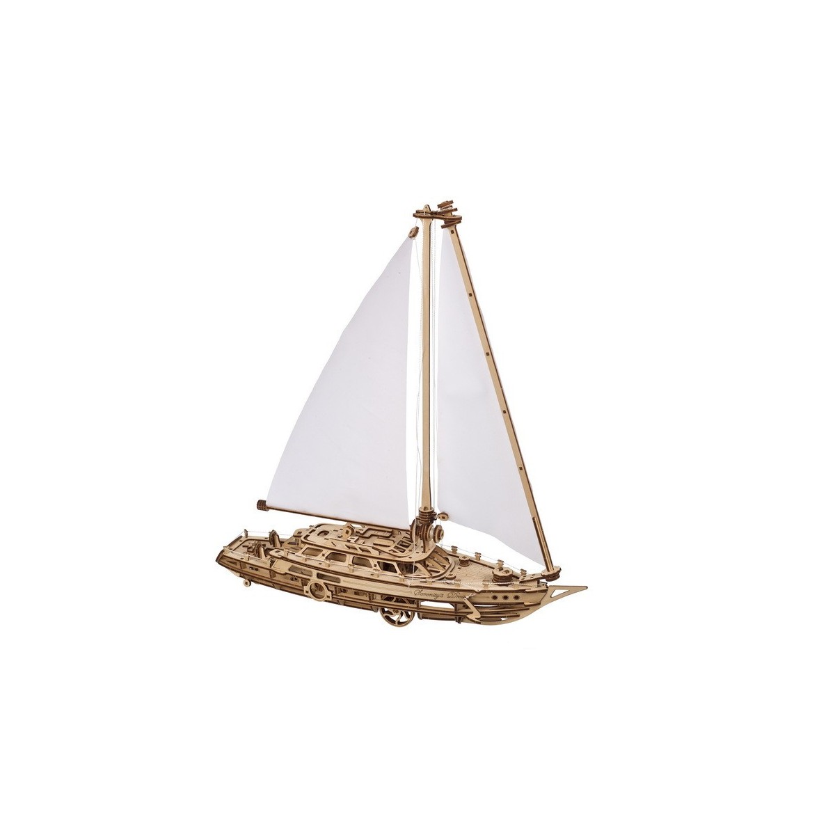 Serenity's Dream Wooden 3D Puzzle Sailing Boat UGEARS UGEARS UG-70224 - 7