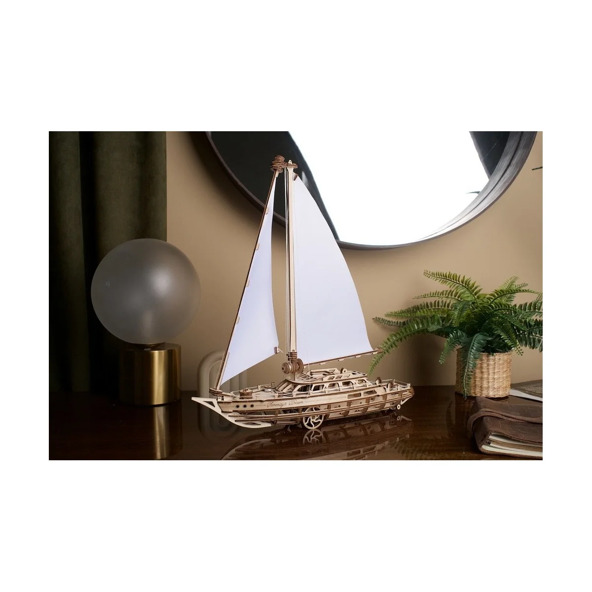 Bateau à voile Serenity's Dream Puzzle 3D bois UGEARS UGEARS UG-70224 - 10