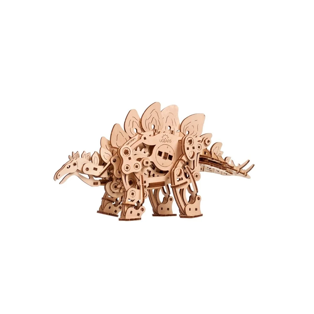 Dinosaur Stegosaurus Puzzle 3D Wood UGEARS UGEARS UG-70222 - 1