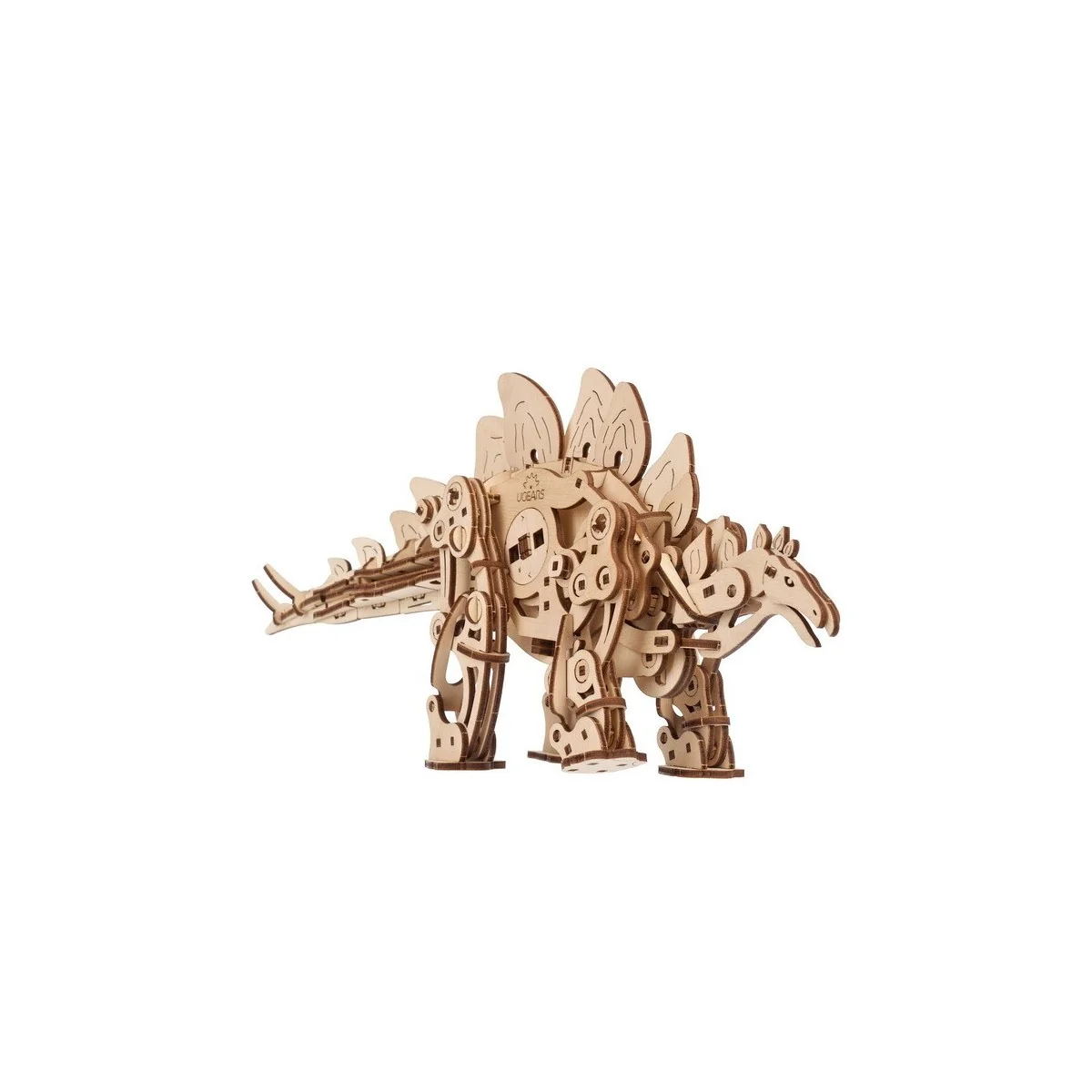 Dinosaur Stegosaurus Puzzle 3D Wood UGEARS UGEARS UG-70222 - 2