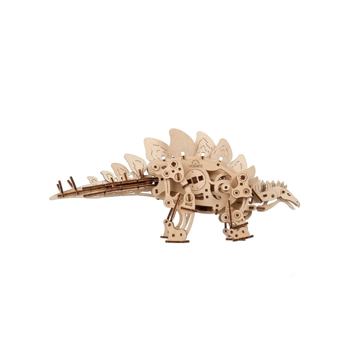Dinosaur Stegosaurus Puzzle 3D Wood UGEARS UGEARS UG-70222 - 2