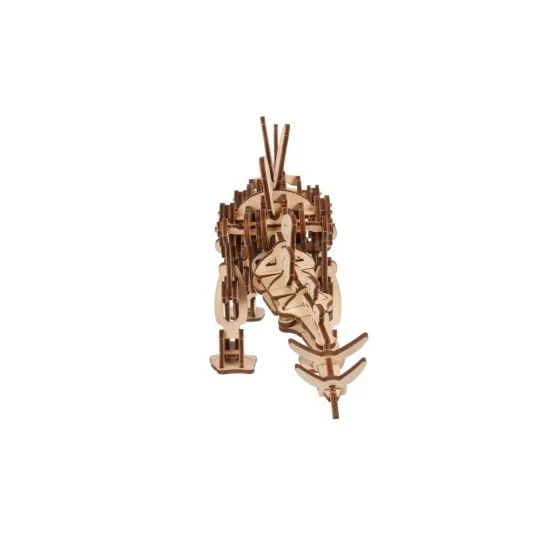 UG-70222-Dinosaur Stegosaurus Puzzle 3D Wood UGEARS - UG-70222