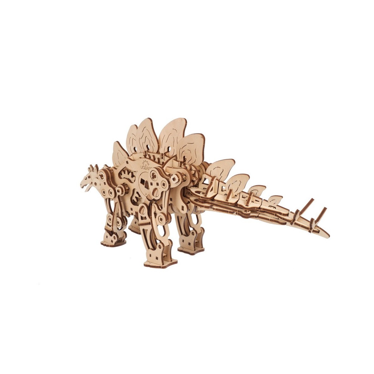 Dinosaur Stegosaurus Puzzle 3D Wood UGEARS UGEARS UG-70222 - 5