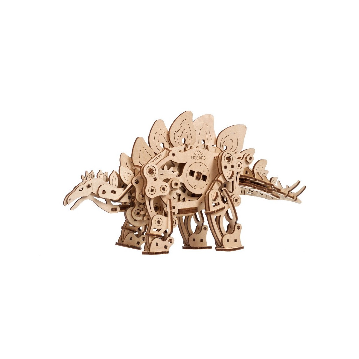 Dinosaur Stegosaurus Puzzle 3D Wood UGEARS UGEARS UG-70222 - 6