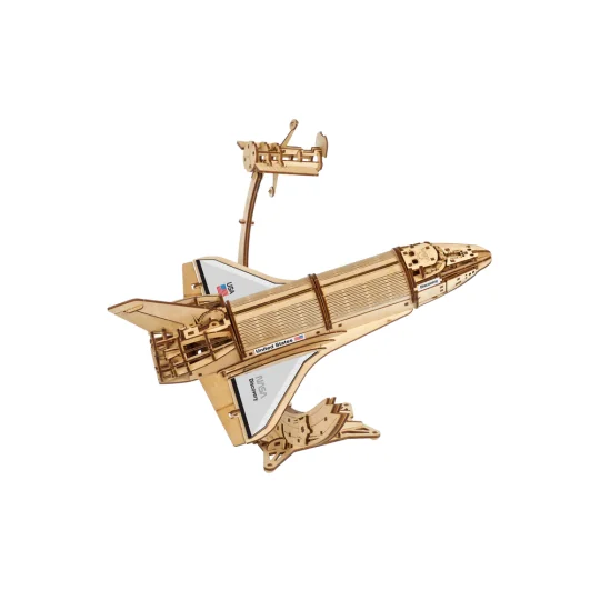 Navette spatiale Discovery NASA Puzzle 3D bois UGEARS UGEARS UG-70227 - 3 UG-70227-Navette spatiale Discovery NASA Puzzle 3D bois UGEARS - UG-70227
