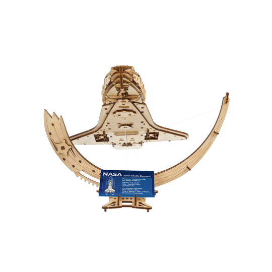 UG-70227-Space Shuttle Discovery NASA Puzzle 3D Wood UGEARS
