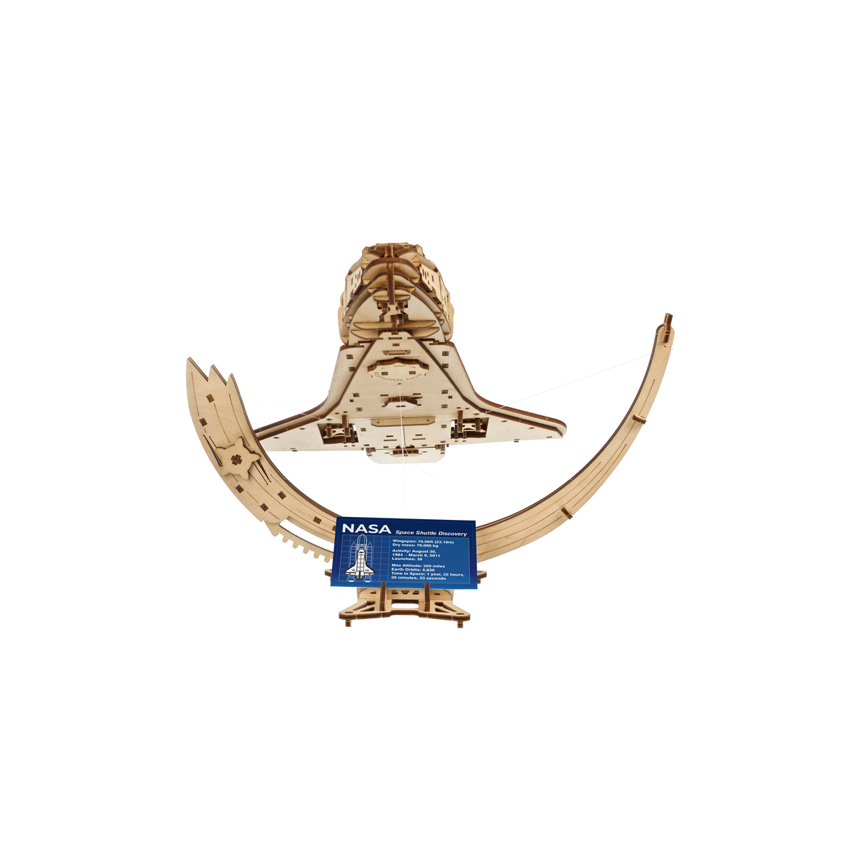 Space Shuttle Discovery NASA Puzzle 3D Wood UGEARS UGEARS UG-70227 - 5