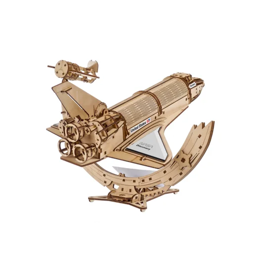 Space Shuttle Discovery NASA Puzzle 3D Wood UGEARS UGEARS UG-70227 - 7 UG-70227-Space Shuttle Discovery NASA Puzzle 3D Wood UGEARS - UG-70227