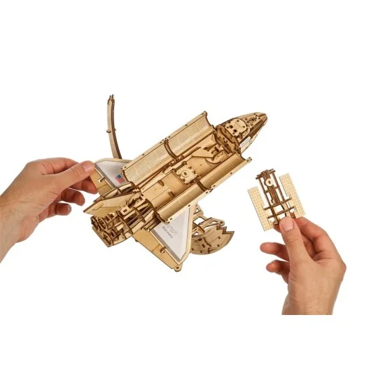 Navette spatiale Discovery NASA Puzzle 3D bois UGEARS UGEARS UG-70227 - 10 UG-70227-Navette spatiale Discovery NASA Puzzle 3D bois UGEARS - UG-70227