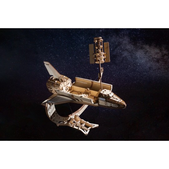 UG-70227-Space Shuttle Discovery NASA Puzzle 3D Wood UGEARS - UG-70227