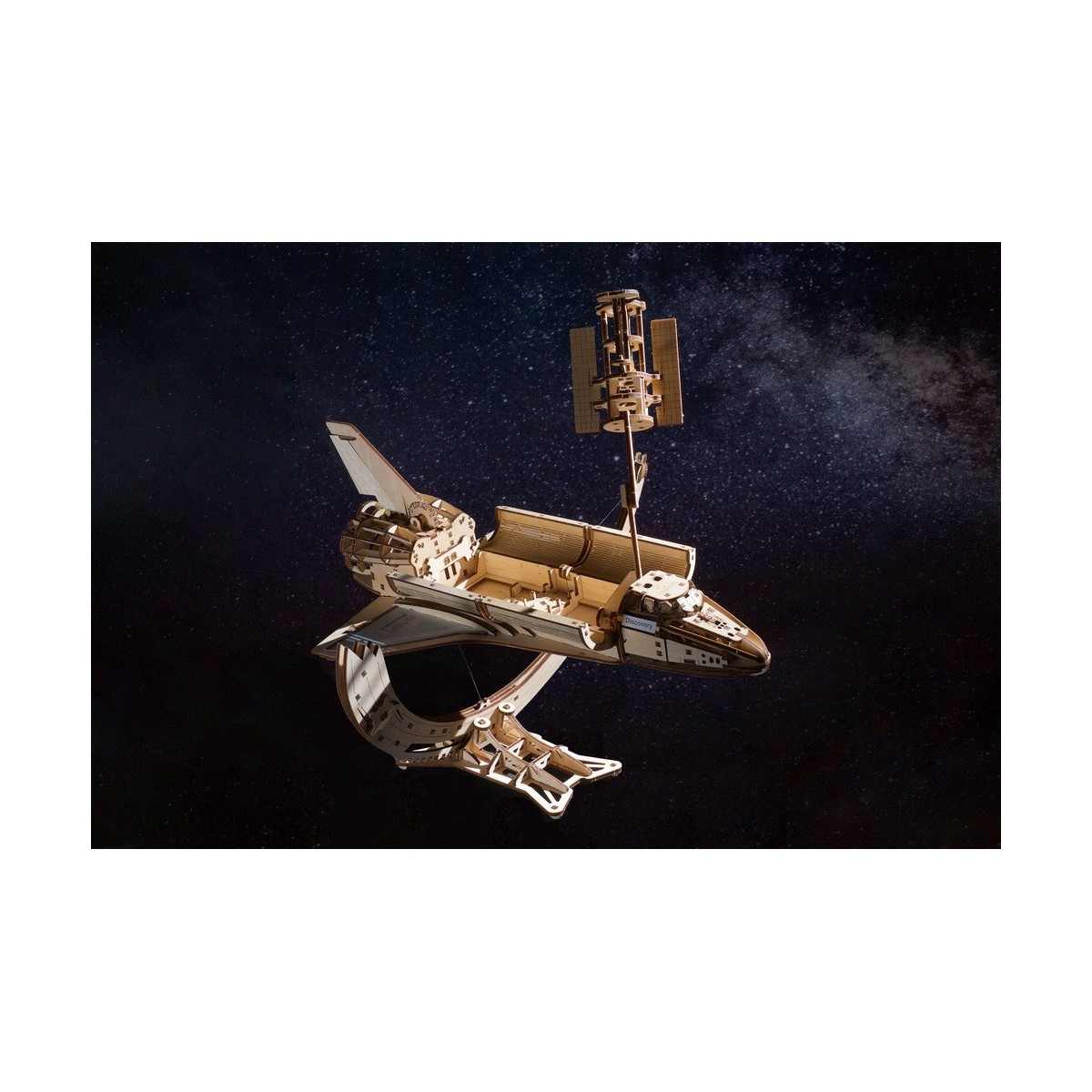 Navette spatiale Discovery NASA Puzzle 3D bois UGEARS UGEARS UG-70227 - 13
